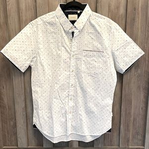 Mens 7 Diamonds Button Up Shirt